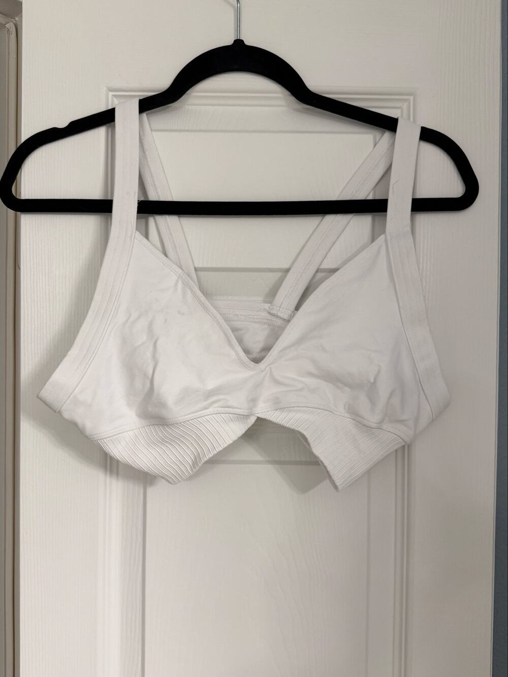 Free People Movement Good Karma Super Plunge Sports Bra Sz M/L